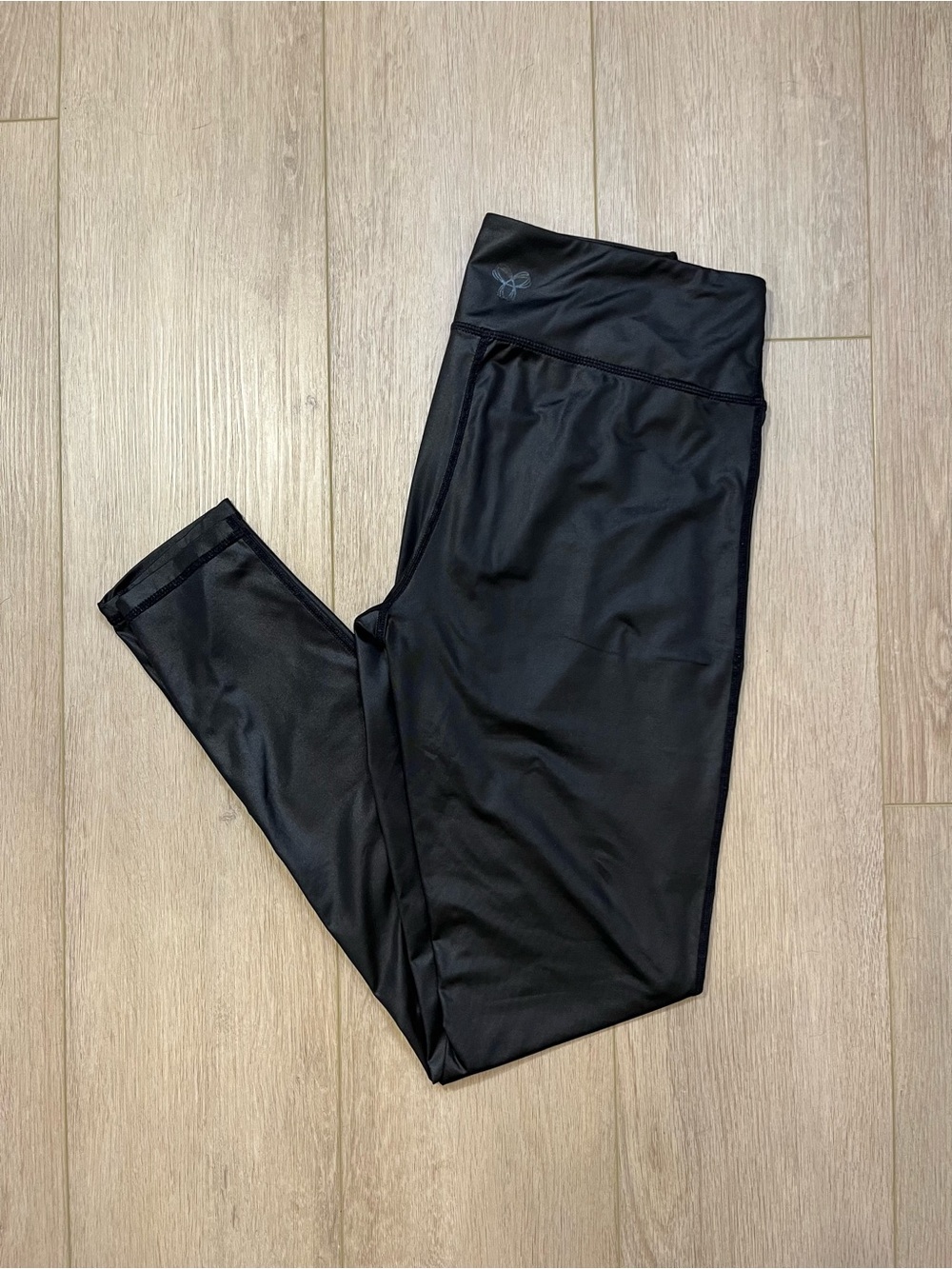 TNA Shiny Black Leggings - FREE SHIPPING on Bundles $95+